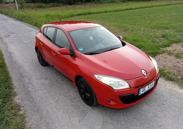 Renault Megane cena 19900 przebieg: 245760, rok produkcji 2009 z Ziębice małe 667